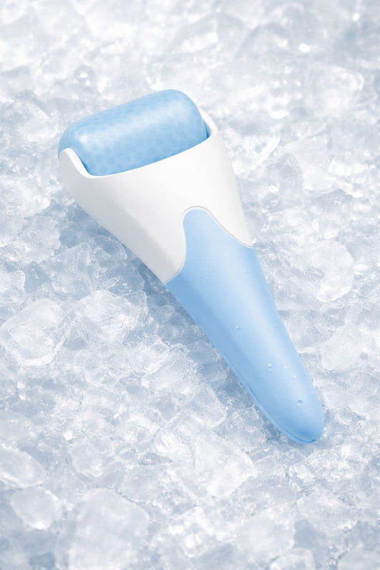 Ice Roller Viso Rinfrescante - Effetto ghiaccio tonificante, sgonfia e rilassa la pelle
